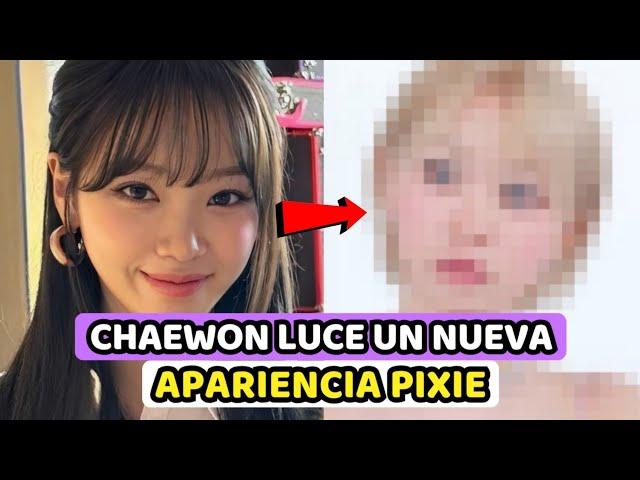 CHAEWON DE LE SSERAFIM SORPRENDE CON UNA NUEVA APARIENCIA DE HADA
