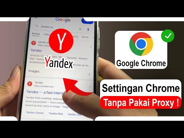 Tutorial Akses Yandex Tanpa Menggunakan Proxy di Google Chrome