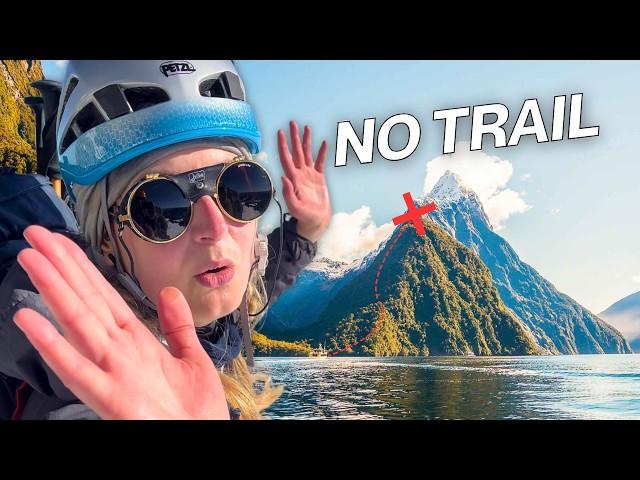 Very FEW can climb this - Mitre Peak
