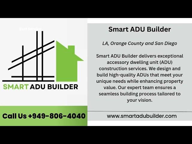 ADU Builder in Orange County