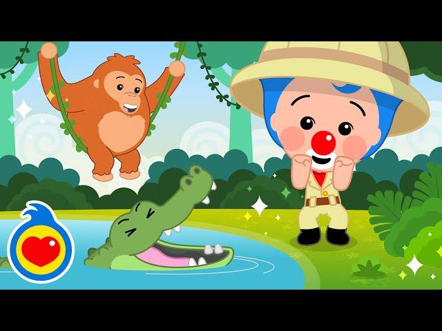 Un Cocodrilo Y Un Orangután  Canciones Infantiles | Plim Plim