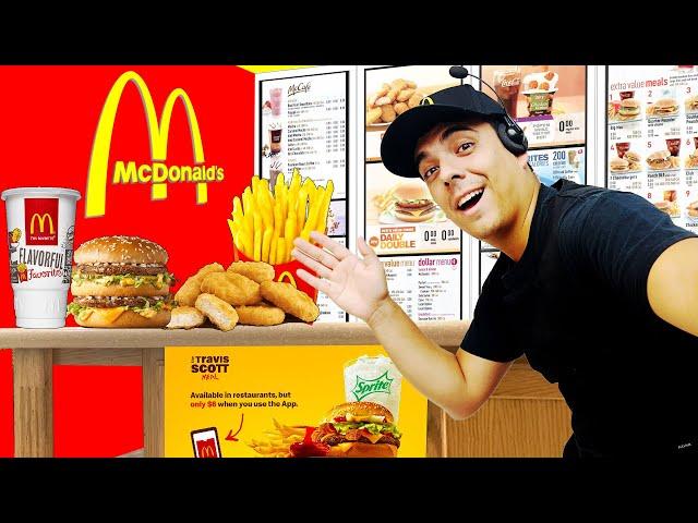 I OPENED A REAL MC DONALD’S IN MY HOUSE | WE BUILD OUR OWN MCDONALD’S AT HOME BY SWEEDEE