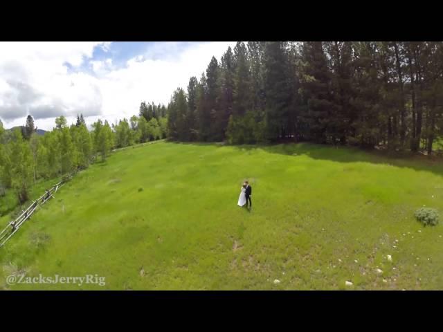 Beautiful Aerial Wedding Photography - DRONE FAIL!!