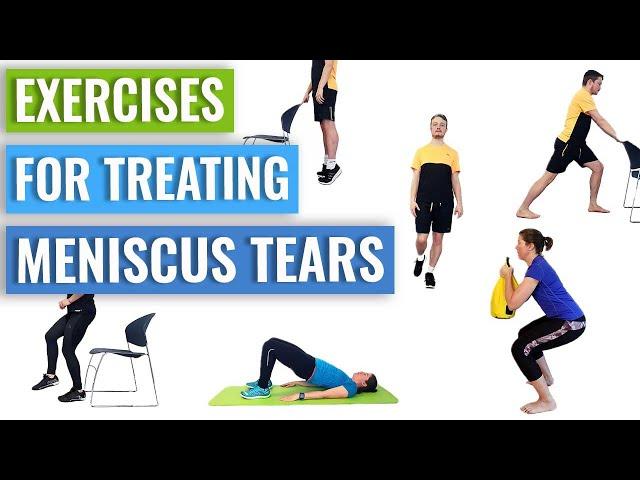 Meniscus Tear Exercises: 23 Exercises and Stretches Explained and Demonstrated