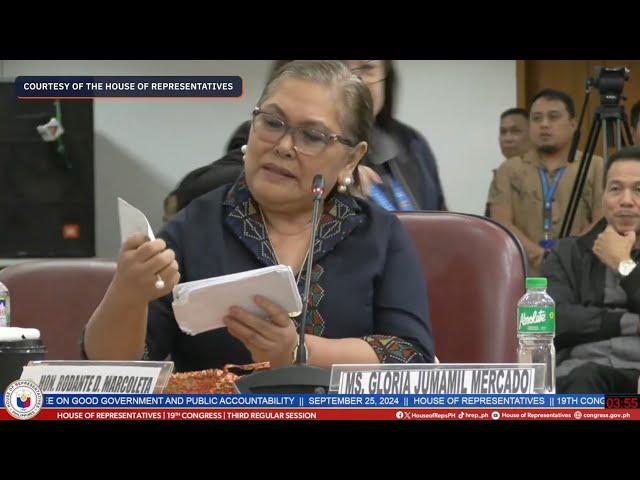 Highlights: Ex-DepEd official Gloria Mercado's accusations, VP Sara Duterte's reaction