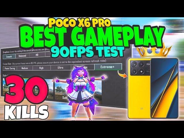 Poco X6 Pro 90fps: BGMI Gameplay Beast Performance Showdown!