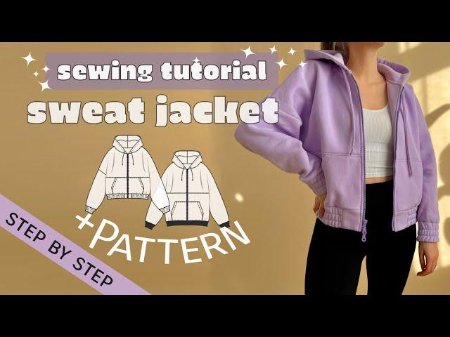 Sewing tutorial oversize jacket Henri / detailed instructions /step-by-step/ with sewing pattern