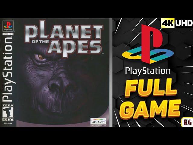 Planet of the Apes | PS1 | 4K60ᶠᵖˢ UHD | Longplay Walkthrough Playthrough Full Movie Game