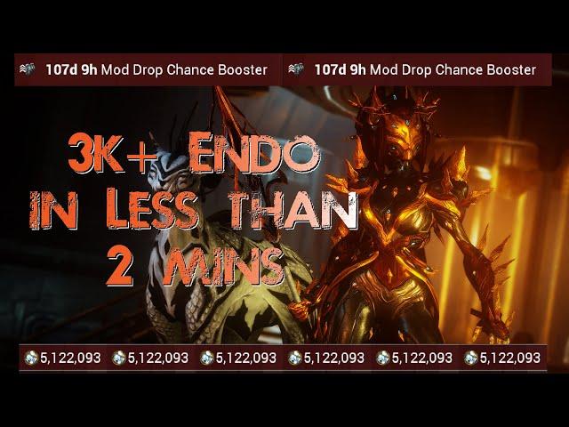 Warframe | The Best Endo Farming Method We've Ever Come Across | Endo Farm 2022
