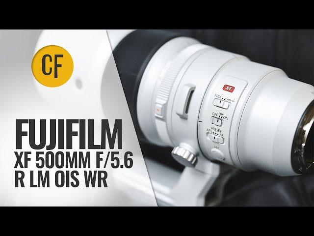 Fujifilm XF 500mm f/5.6 R LM OIS WR lens review