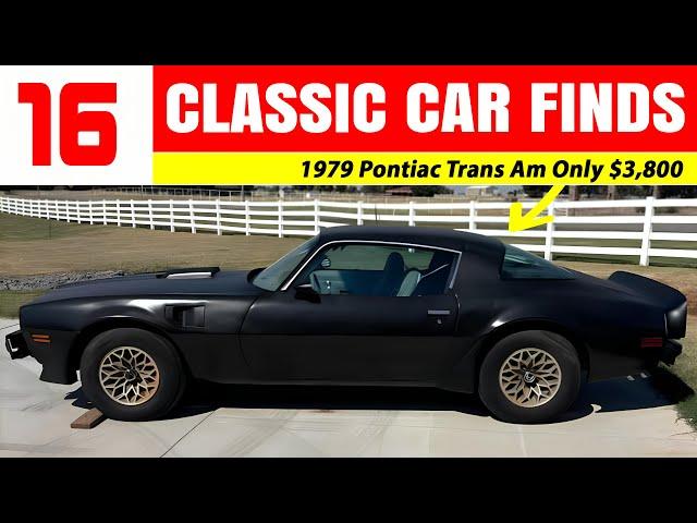 Affordable Classic Cars: 16 Classics Project You Can Own for Under $5000!