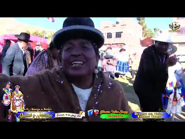 Tunantada corazón de los Andes en Cantón Cascachi, en honor al Espíritu Santo, La Paz-Bolivia 2024
