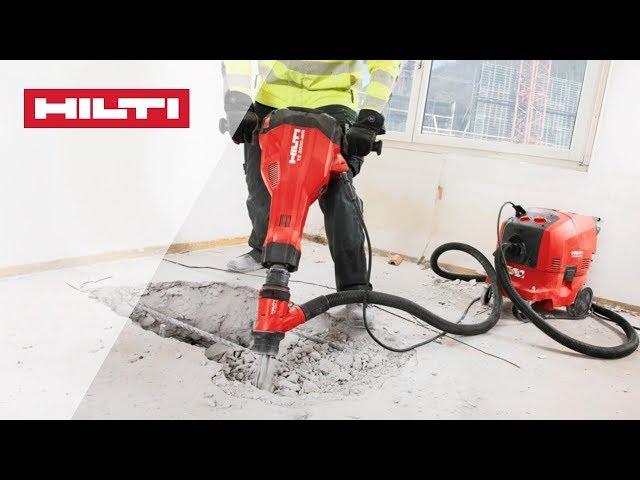 INTRODUCING the Hilti TE 2000-AVR concrete demolition hammer