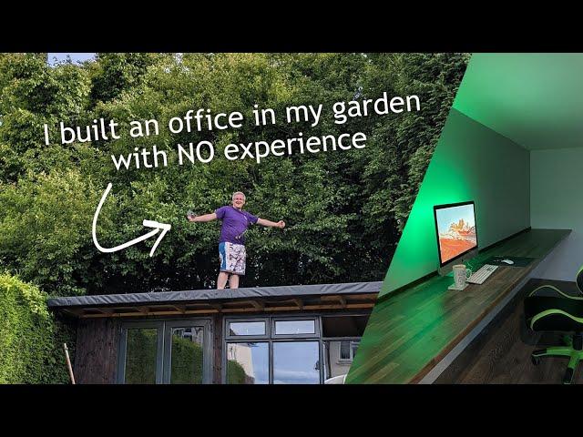 Garden Office Build Timelapse - Start to Finish