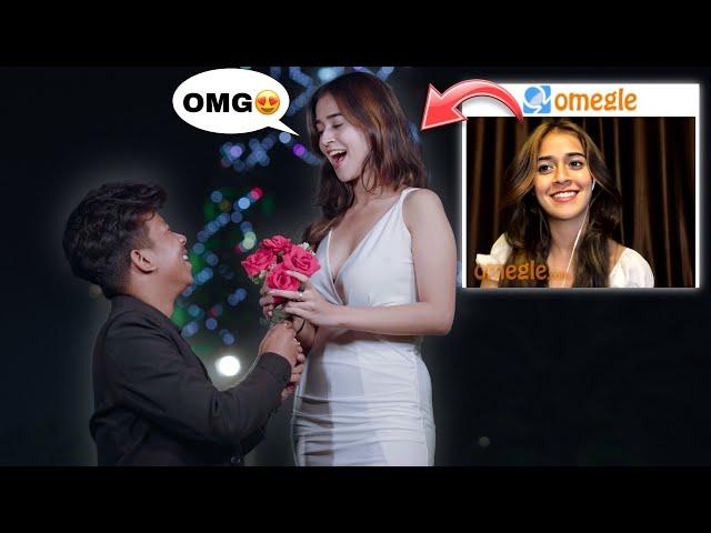 VALENTINE FROM OMEGLE  | PROPOSING HER IN REAL LIFE | @rameshmaity0