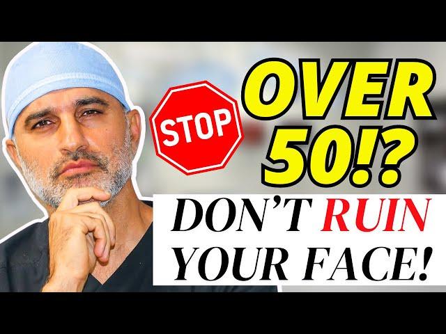 Facial Rejuvenation Mistakes In your 50s