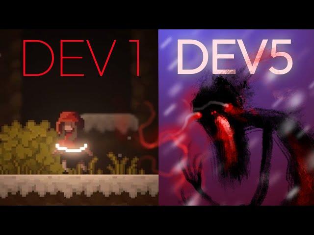 5 DEVS Make a GAME without COMMUNICATING! (Christmas edition)