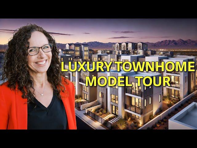 Luxury Las Vegas Townhouse Tour | Cordillera by Toll Brothers