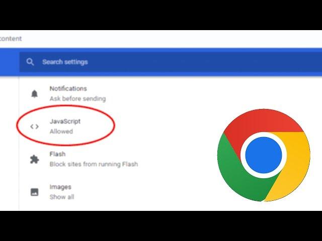 How to Enable Allow JavaScript On Google Chrome Browser on pc Laptop in 2022 - Java Script Settings