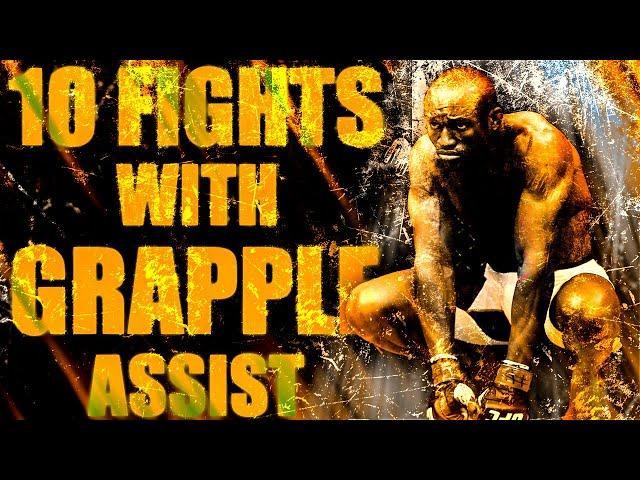 I did 10 UFC 4 RANKED FIGHTS with GRAPPLE ASSIST CONTROLS! (Are they any good?)