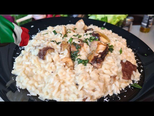 Как приготовить Ризотто с Грибами.Удивите родных и друзей! /How To Cook Mushroom Risotto