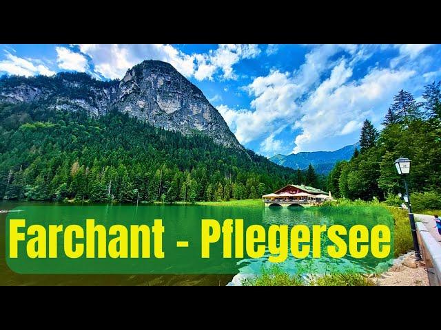 ‍️Von Farchant zum Pflegersee nahe Garmisch-Partenkirchen (Oberbayern)