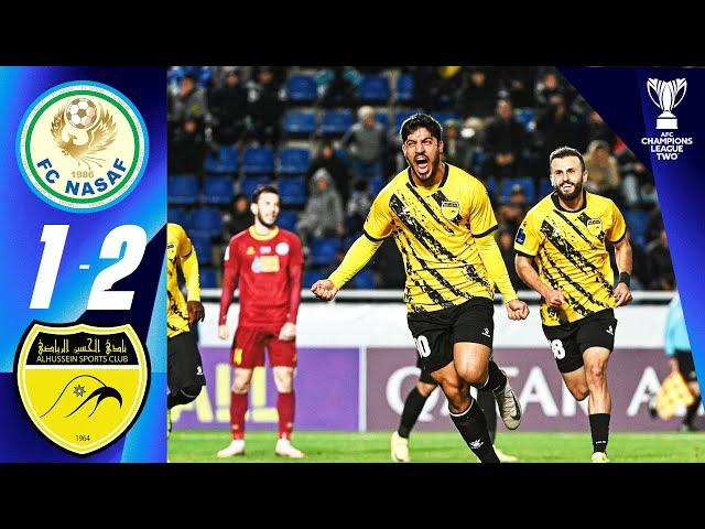 PFC Nasaf (UZB) - Al Hussein (JOR) | Highlights | AFC Champions League Two™