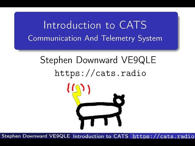 CATS - Communication And Telemetry System ~ 04/17/2024