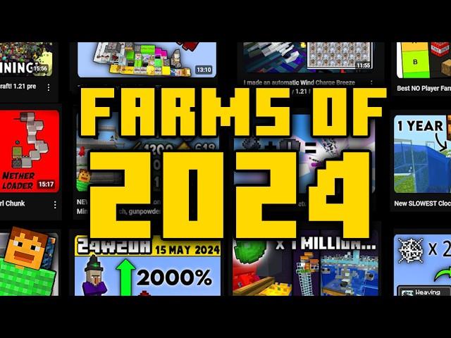 Top Minecraft Farms & Machines of 2024?