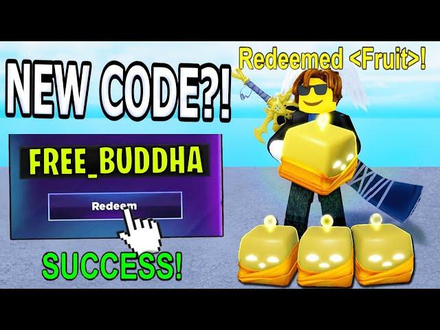 Blox Fruits *SECRET CODES* Free Buddha!? Roblox Blox Fruits