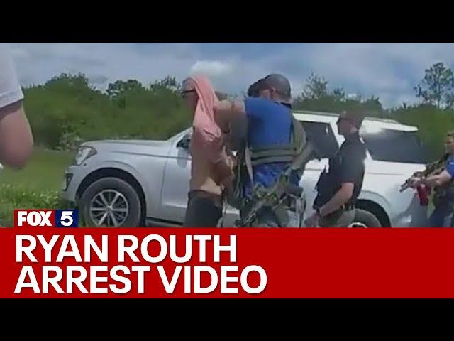 Attempt on Trump: Ryan Routh arrest caught on video | FOX 5 News