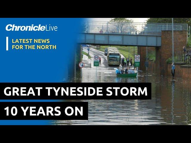 Remembering the Great Tyneside Storm, 10 years on