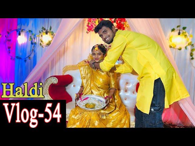 VLog -54 Haldi Rasum Bahnji ka Family Party