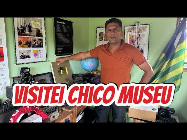 VISITEI CHICO MUSEU, ELE FALA SOBRE O CANAL E SEUS PERSONAGENS.