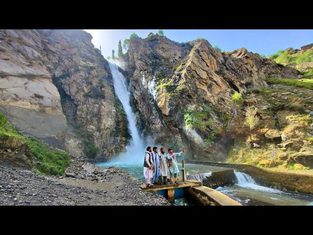 گزارش از آبشار افسانه‌ی و حیرت انگیز دهکده ما وردوج بدخشان | Report from Verduj Badakhshan waterfall