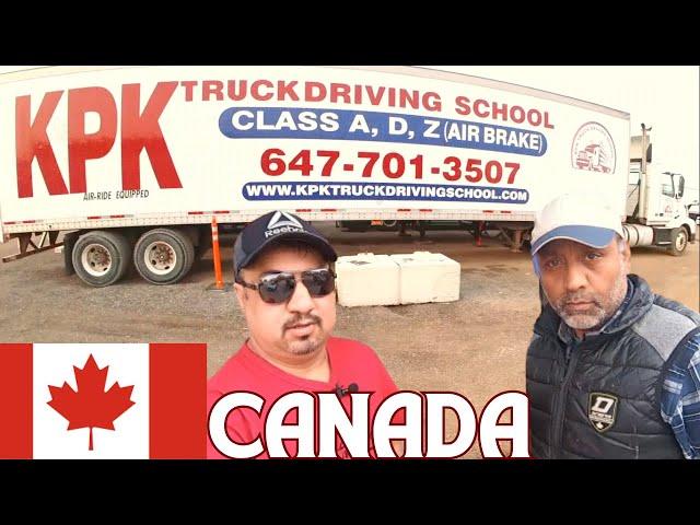 Canada meTruck ka license ke saat job offer / Get Trucking license with job offer in Canada