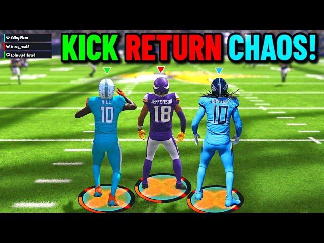 Kick Return Chaos is in Madden 24 and it's so Much Fun!