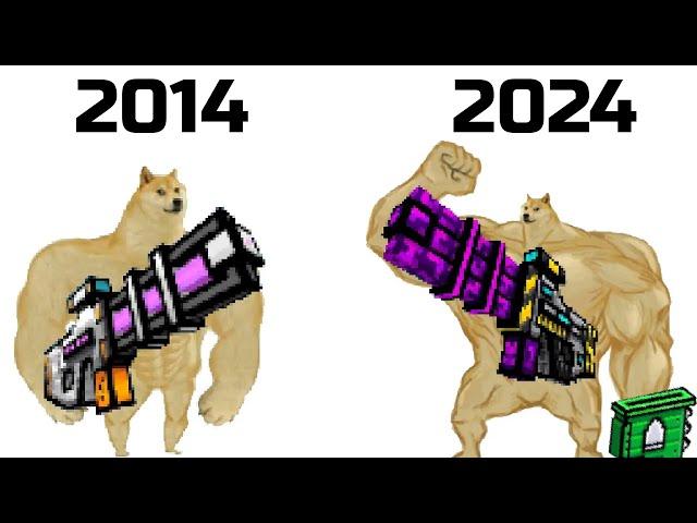 Prototype 2014 vs 2024 Pixel Gun 3D