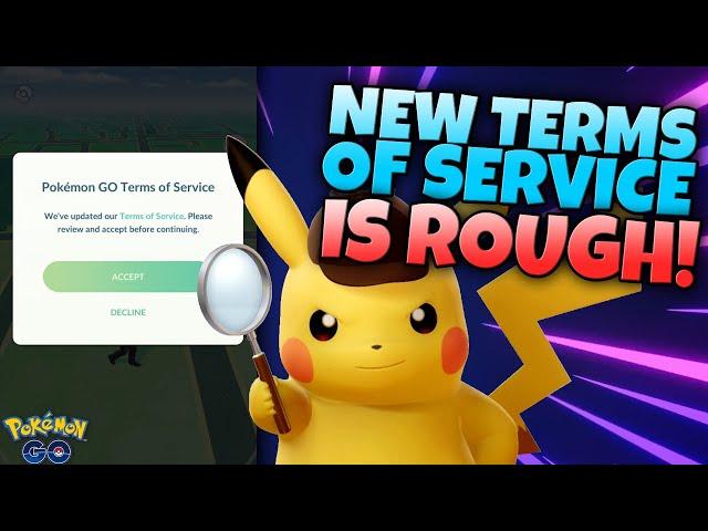 OH MY... The New Pokémon GO Terms of Service is ACTUALLY SCARY