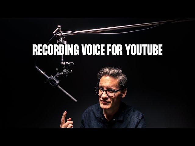 Recording Voice for YouTube / How I Record and Edit