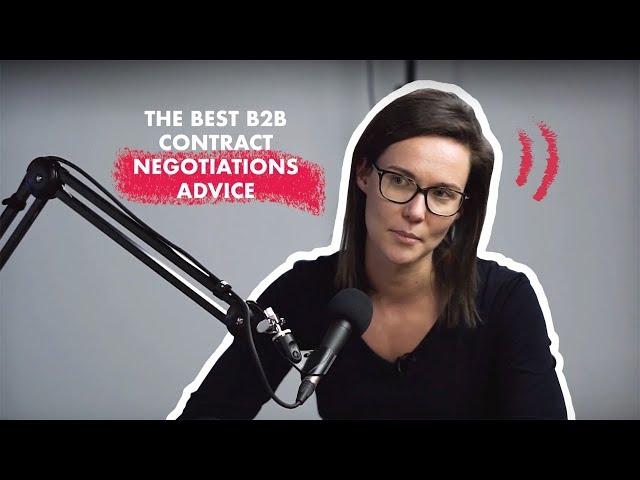 The best B2B contract negotiations advice with Anneleen Vander Elstraeten Four & Five - Sas EP56