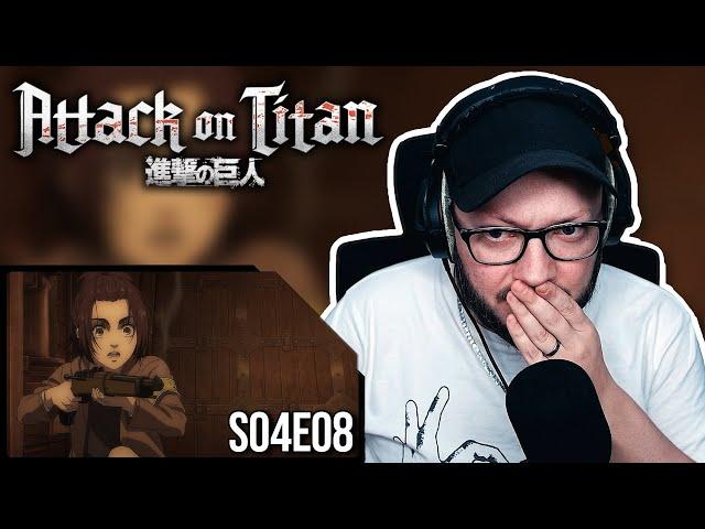 Das ERSTE MAL Attack on Titan 4x08 | "Mörderische Kugel" | Reaction