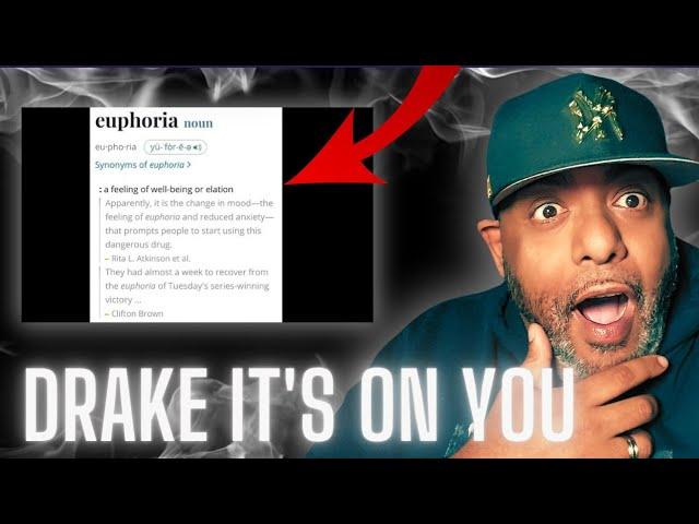 DRAKE ITS ON YOU!!!! | Kendrick Lamar "Euphoria" (Drake Diss) | REACTION!!!!!