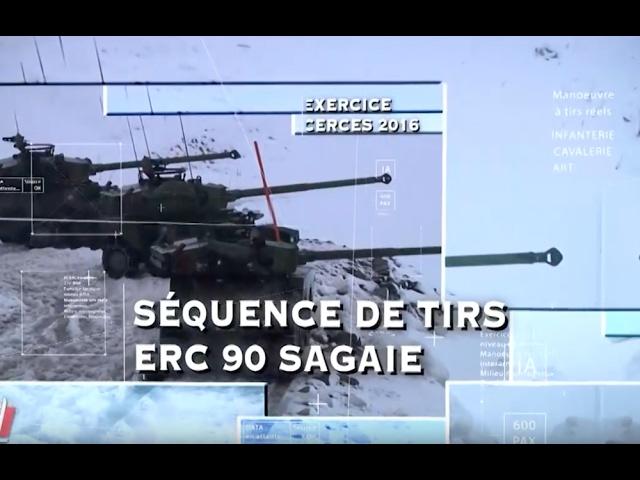 [Exercice CERCES] Tirs ERC90 Sagaie