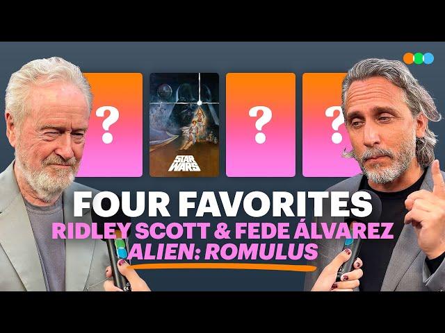 Four Favorites with Ridley Scott and Fede Álvarez (Alien: Romulus)