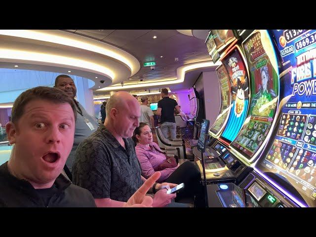 HIGH LIMIT SLOT JACKPOTS LIVE AT SEA!!!