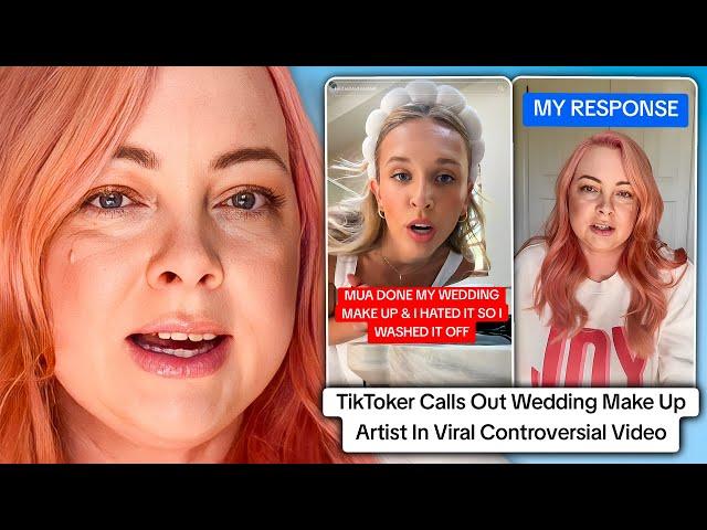 TikToker Calls Out Wedding MUA In Controversial Video