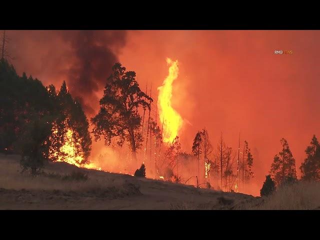 RMG News Oak Fire Mariposa Day 2 NIGHT 072322