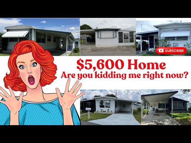 $5,600 Mobile Homes in Central Florida // No Kidding 