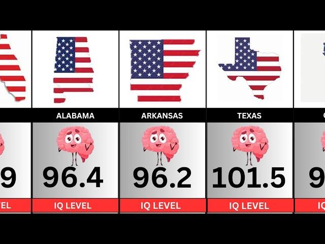 Every U.S. State Ranked By IQ